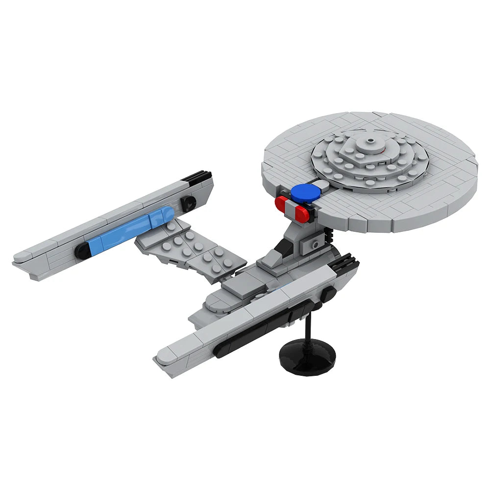 MOC Space Ship World Space Trek Enterprise NCC-1701 Spaceship Building Blocks Movie Bricks Model Toys For Birthday Children Gift