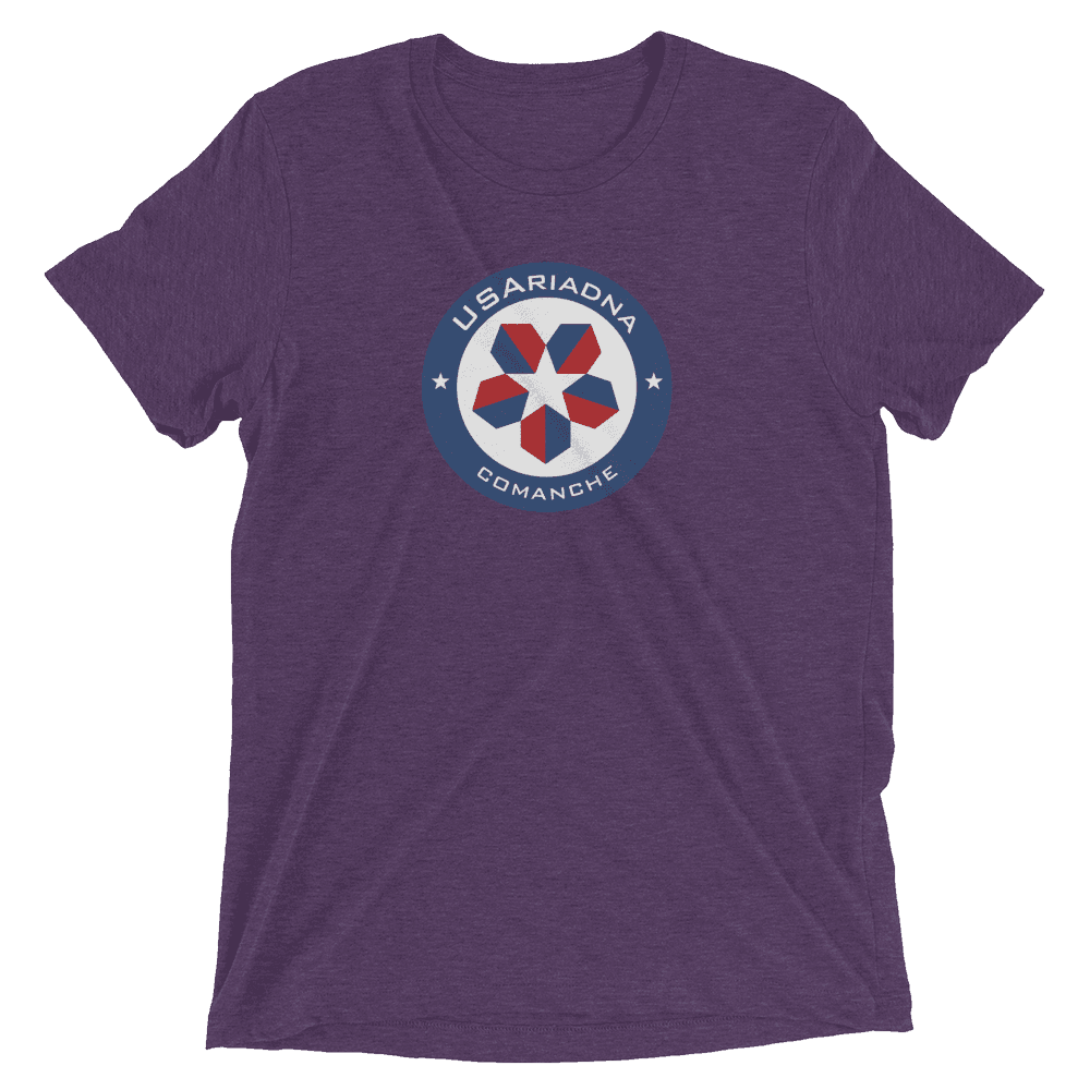 Comanche Short sleeve t-shirt - Purple Triblend / XS