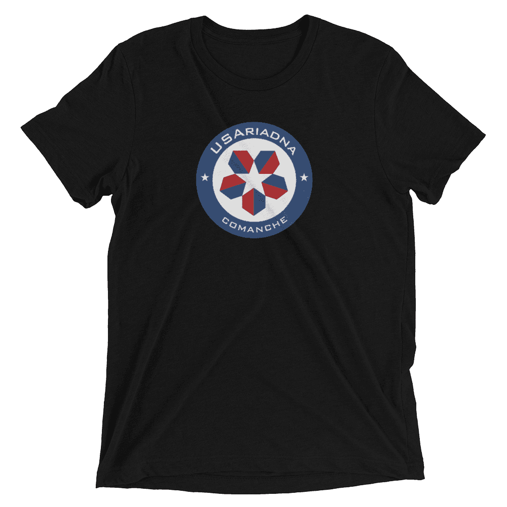 Comanche Short sleeve t-shirt - Solid Black Triblend / XS