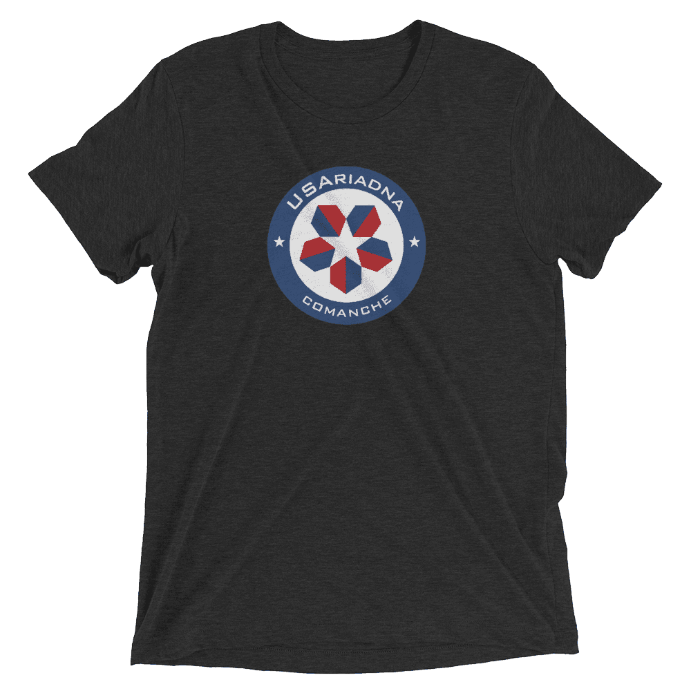 Comanche Short sleeve t-shirt - Charcoal-Black Triblend / XS