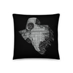 Texas Death Star - Throw Pillow