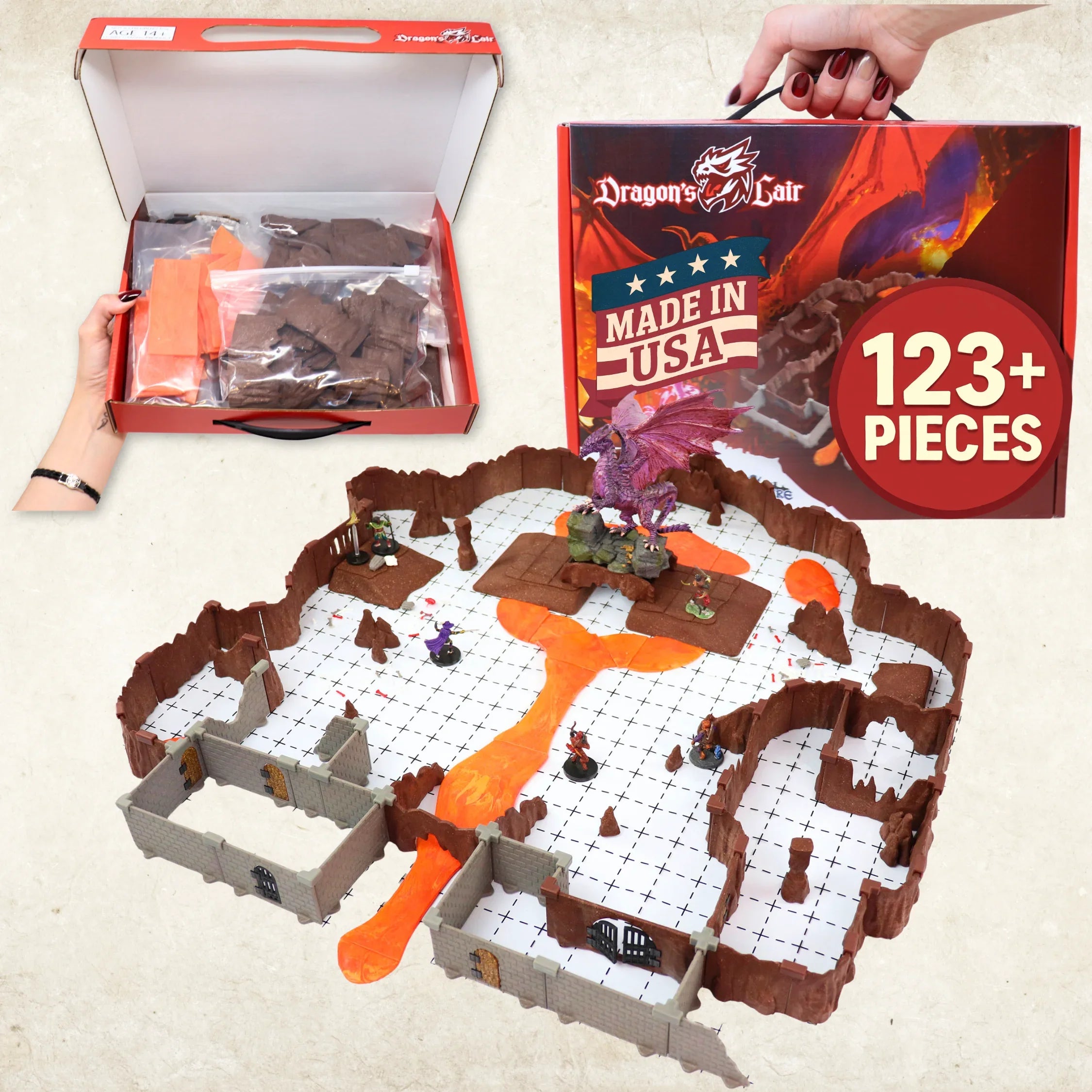 Dragon's Lair Adventure Terrain Set