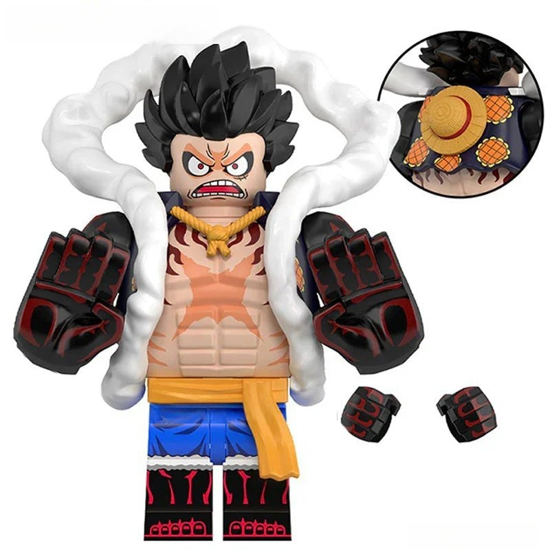 Monkey D Luffy from ONE PIECE Anime Lego Minifigures custom toys B2