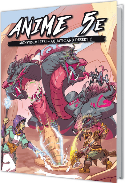 Monstrum Libri - Aquatic & Desert (Anime 5E) - 