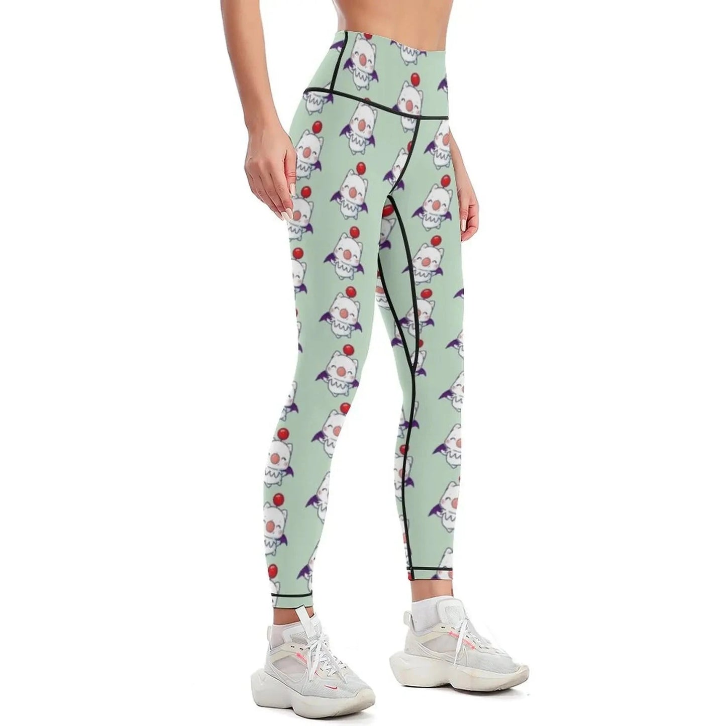 Moogle ! Kupo Leggings Women's sports pants sports for Leginsy push up Female legging pants Womens Leggings