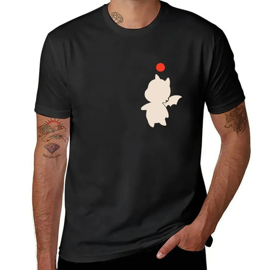 Moogle T-Shirt graphic tee shirt tees oversizeds oversized t shirt men 100℅ cotton