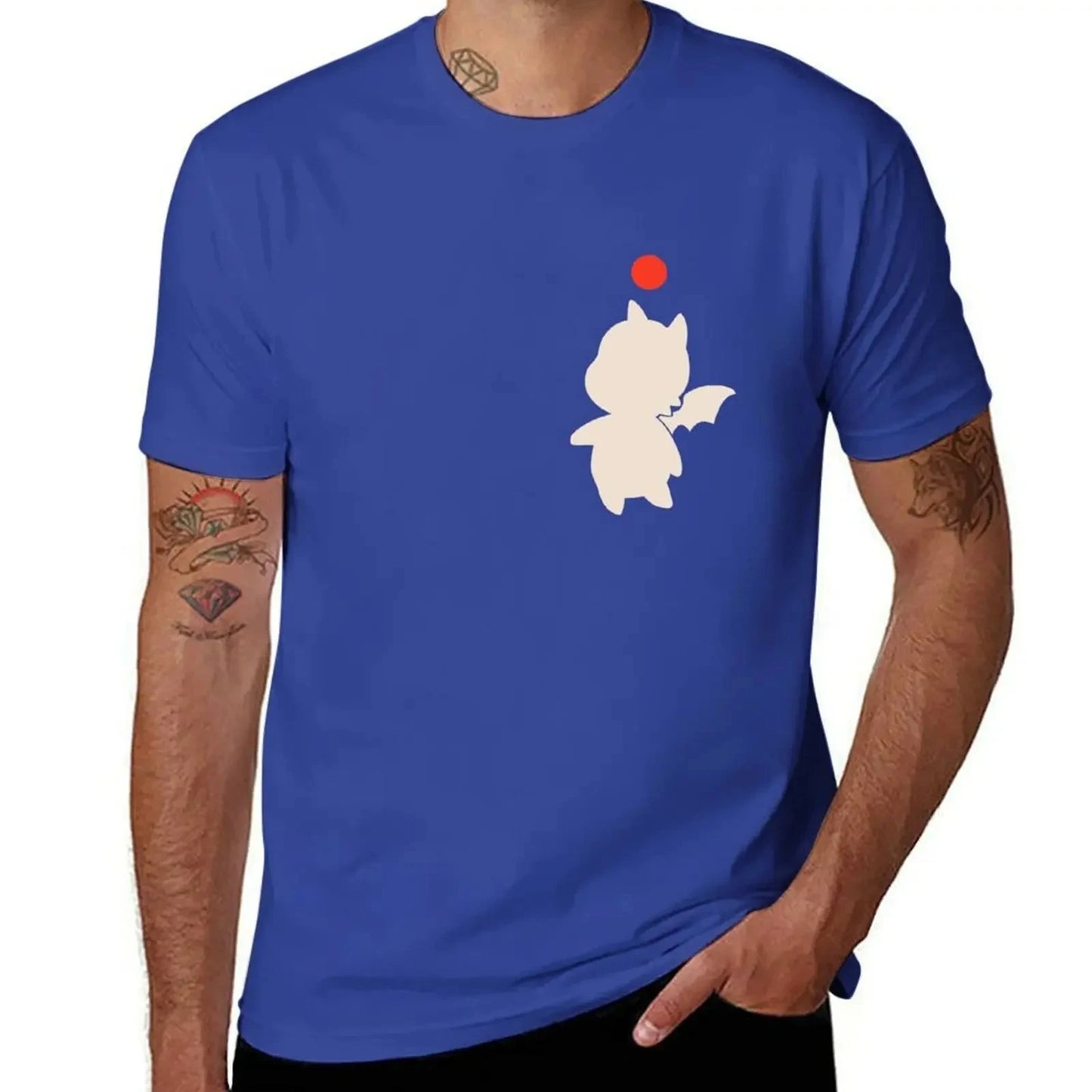 Moogle T-Shirt graphic tee shirt tees oversizeds oversized t shirt men 100℅ cotton