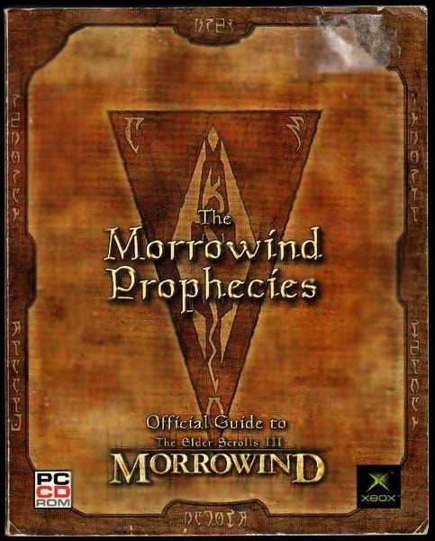 The Elder Scrolls III: Morrowind [Game + Strategy Guide] (Xbox) - Game Manual Only