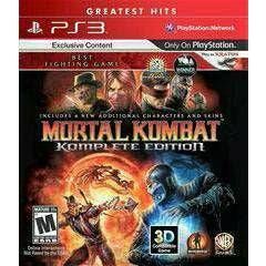 Mortal Kombat Komplete Edition [Greatest Hits] - PlayStation 3