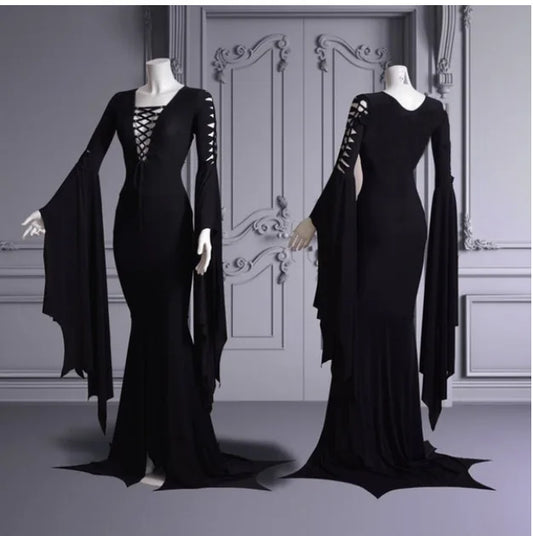 Morticia Addam  maxi dress