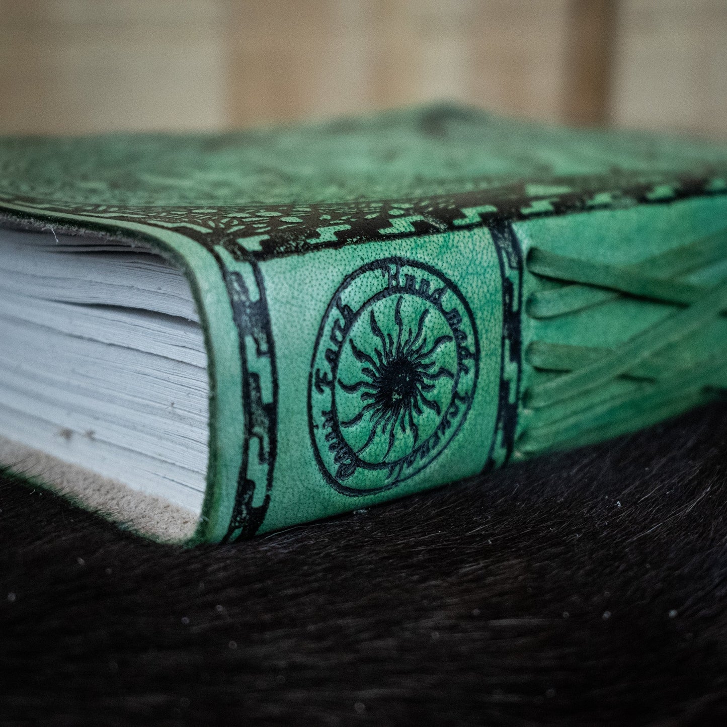 "Mother Earth" Leather Journal