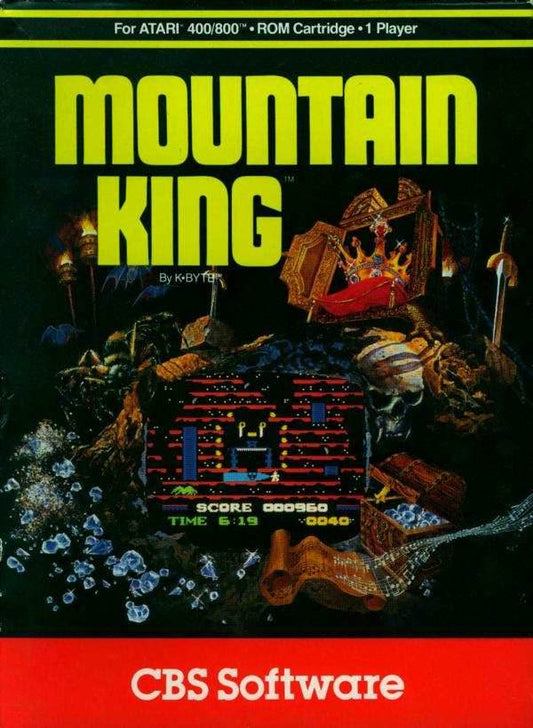 Mountain King (Atari 400/800) - Game Manual Only