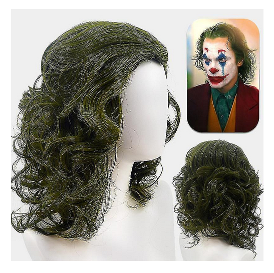 Movie Joker Cosplay Costume For Men  Full Set Halloween Fancy Dress Carnival Costume