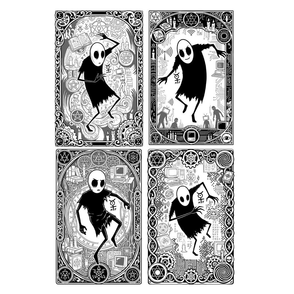 Mr. Freeman - Fragments of Reality: Complete Set (4 Cards) (Serialized)