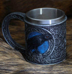 Viking Odin Raven Stainless Steel Mug - 