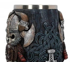 Viking Warrior Mjolnir Tankard - Hand Painted Special Edition - 1 Mug