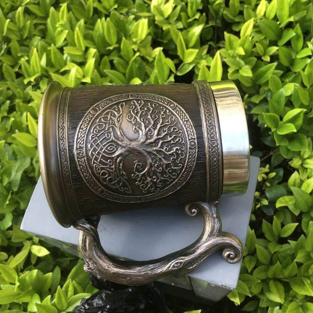 Viking Yggdrasil Tree of Life Tankard Mug - 1 Mug