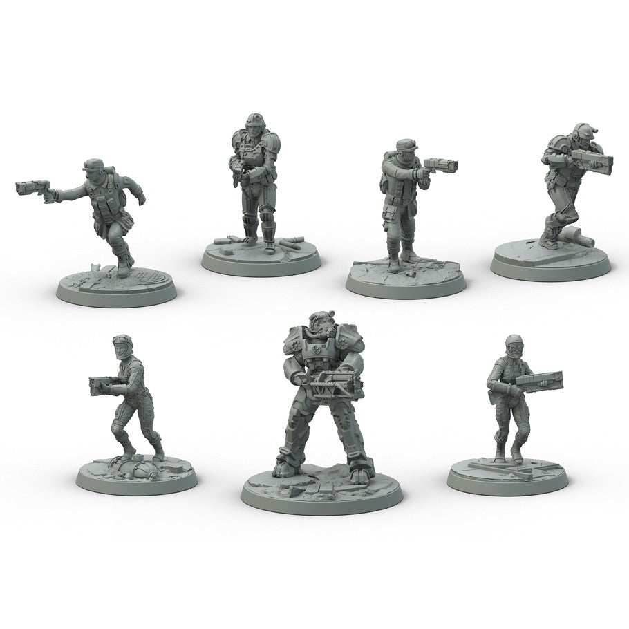 Fallout: Wasteland Warfare - Brotherhood of Steel - Core Box (Updated) - 