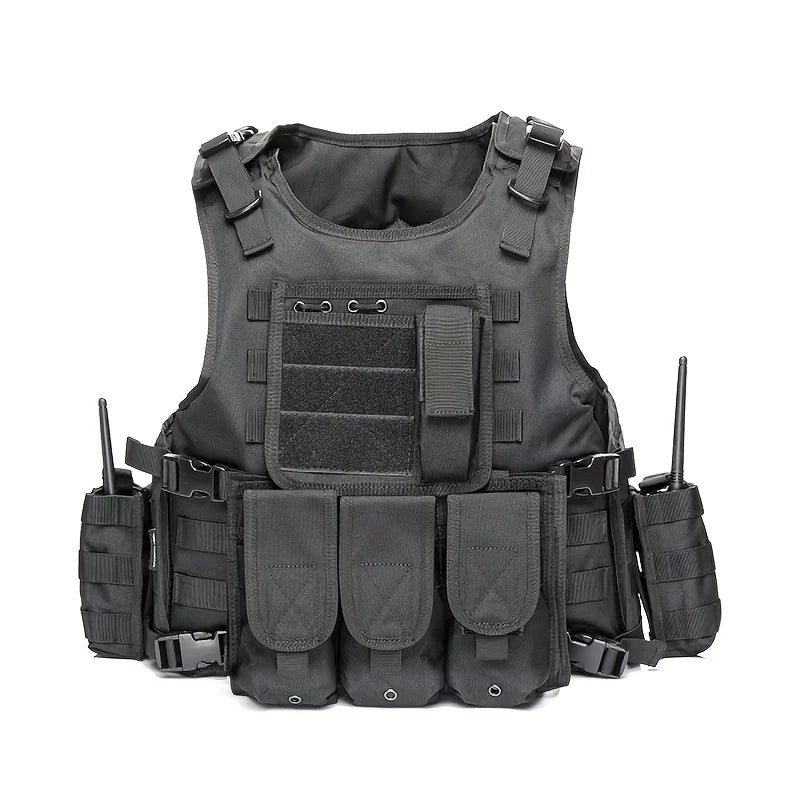 Multi-functional wear-resistant tactical vest outdoor training clothes outdoor equipment protective waistcoat