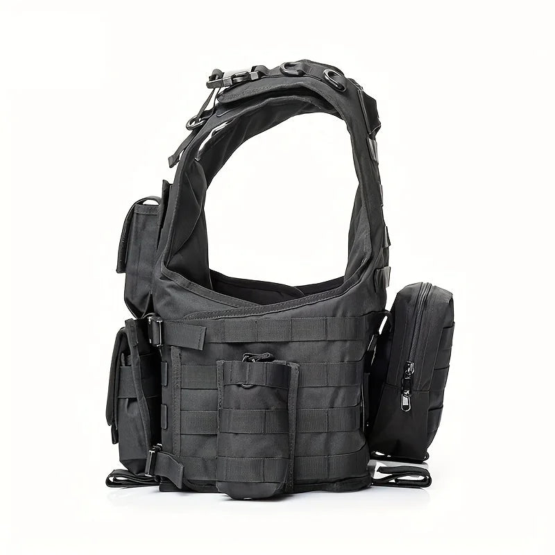 Multi-functional wear-resistant tactical vest outdoor training clothes outdoor equipment protective waistcoat