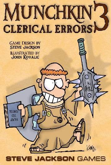 Munchkin 3: Clerical Errors (revised) - 