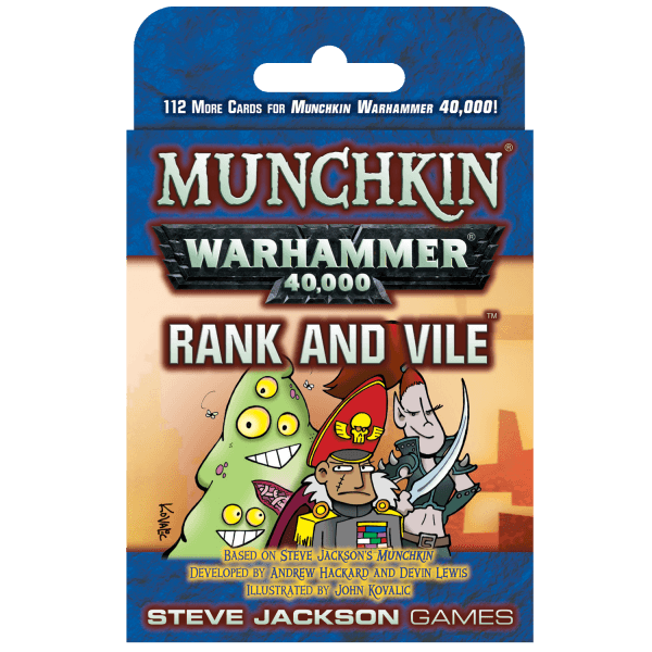 Munchkin Warhammer 40,000 - Rank and Vile - 