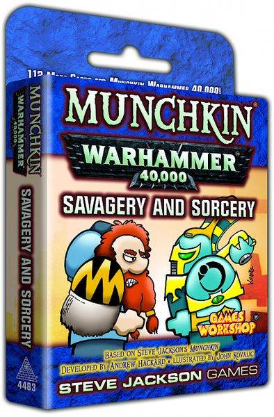 Munchkin Warhammer 40,000 - Savagery and Sorcery - 