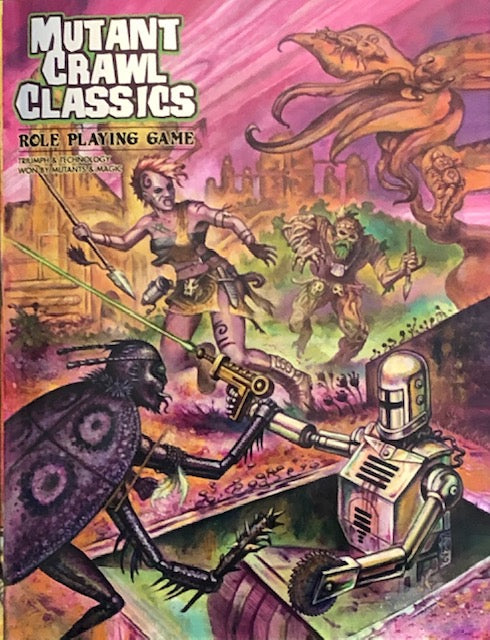 Mutant Crawl Classics RPG softcover