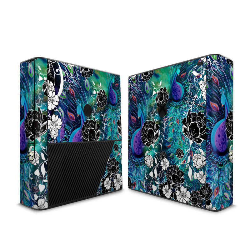 Peacock Garden - Microsoft Xbox 360 E Skin