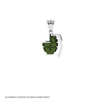 My Hero Academia™ Katsuki Bakugo Grenade Necklace - Chrome