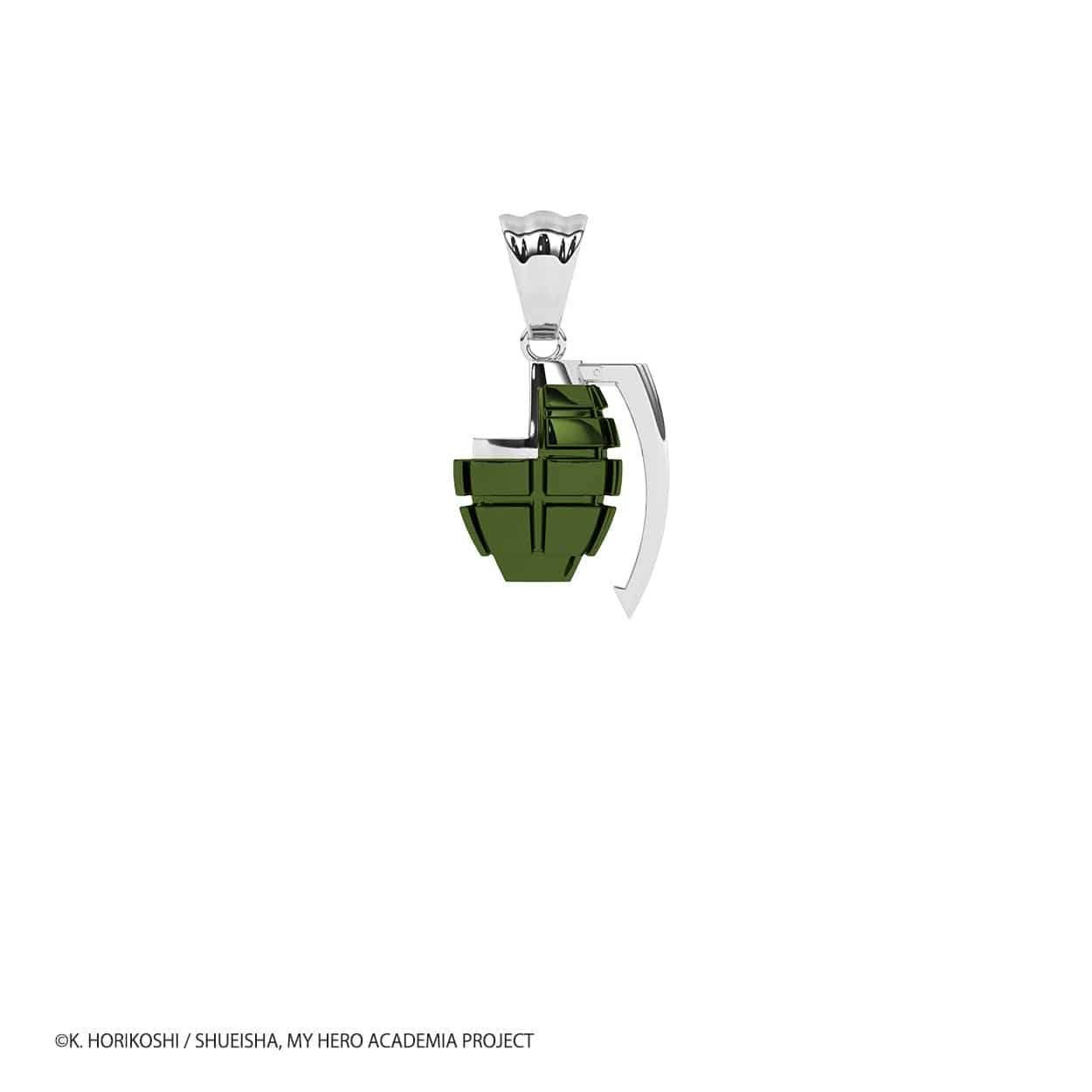 My Hero Academia™ Katsuki Bakugo Grenade Necklace - Chrome