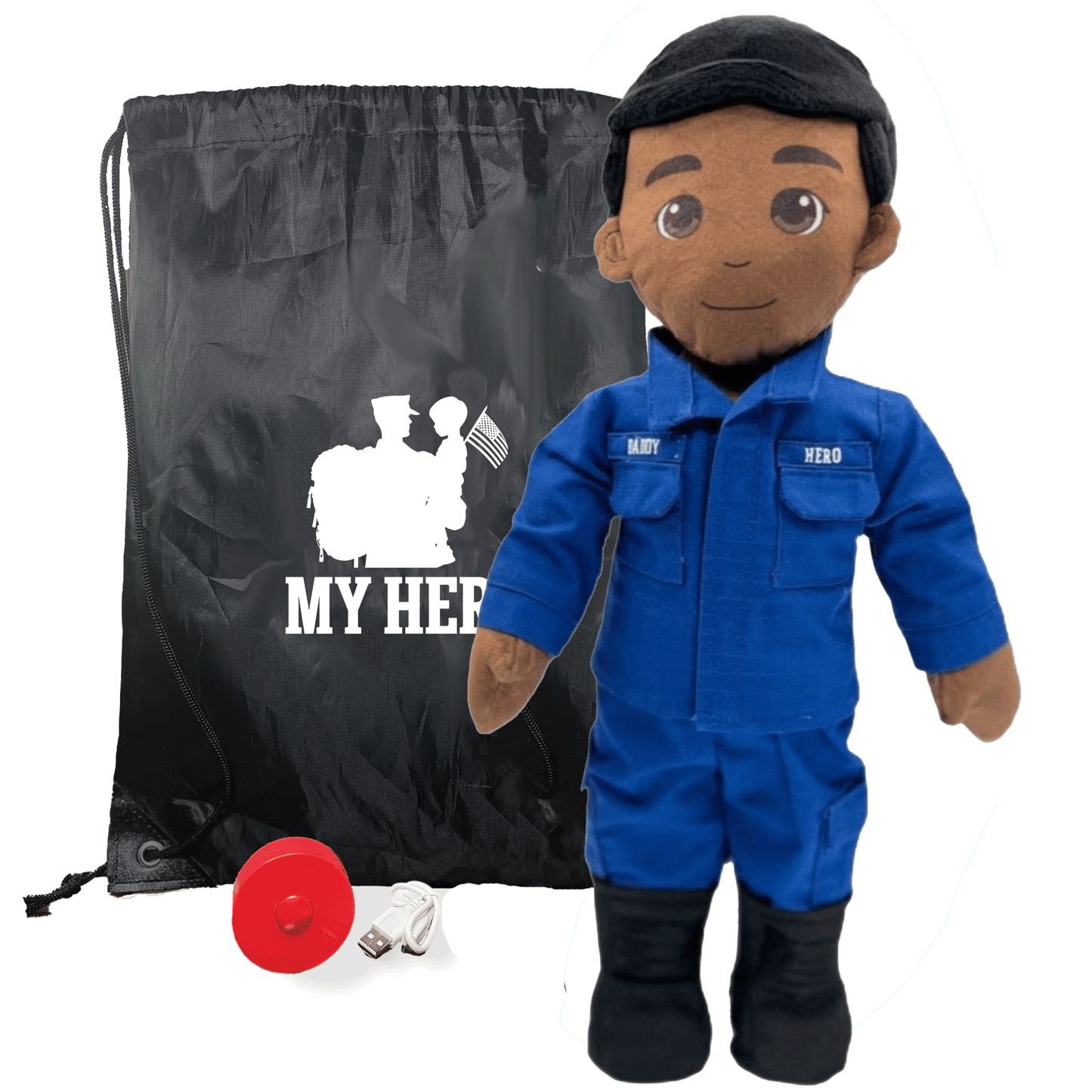 My Hero™ Coast Guard Daddy Doll | Recordable