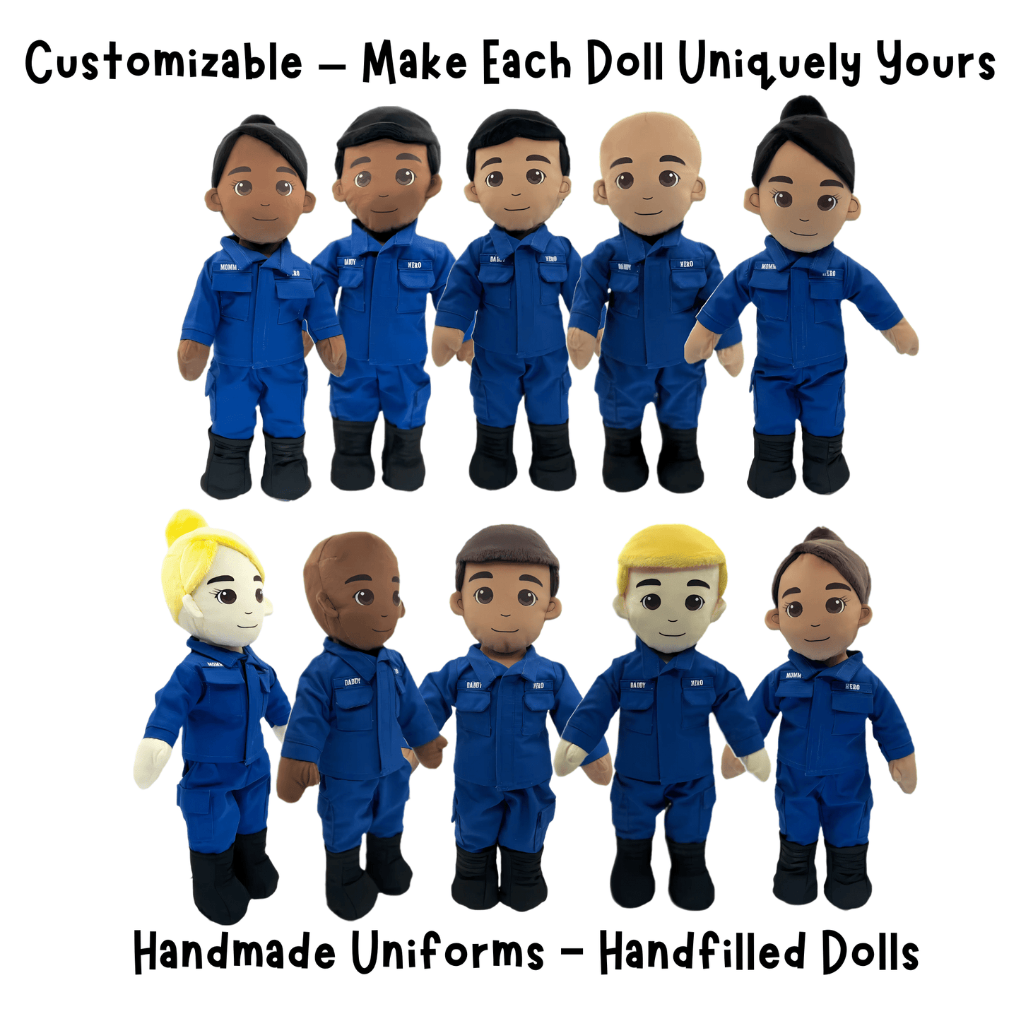 My Hero™ Coast Guard Daddy Doll | Recordable