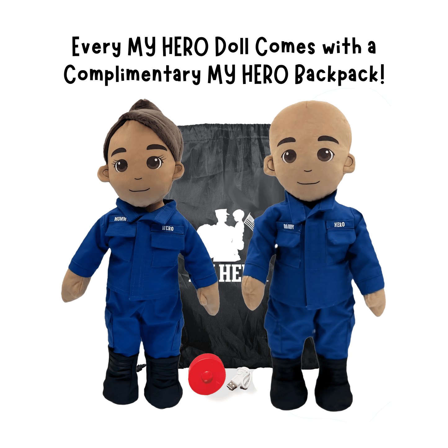 My Hero™ Coast Guard Daddy Doll | Recordable