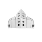 My Hero Academia™ Deku's Mask Ring - Chrome / 7