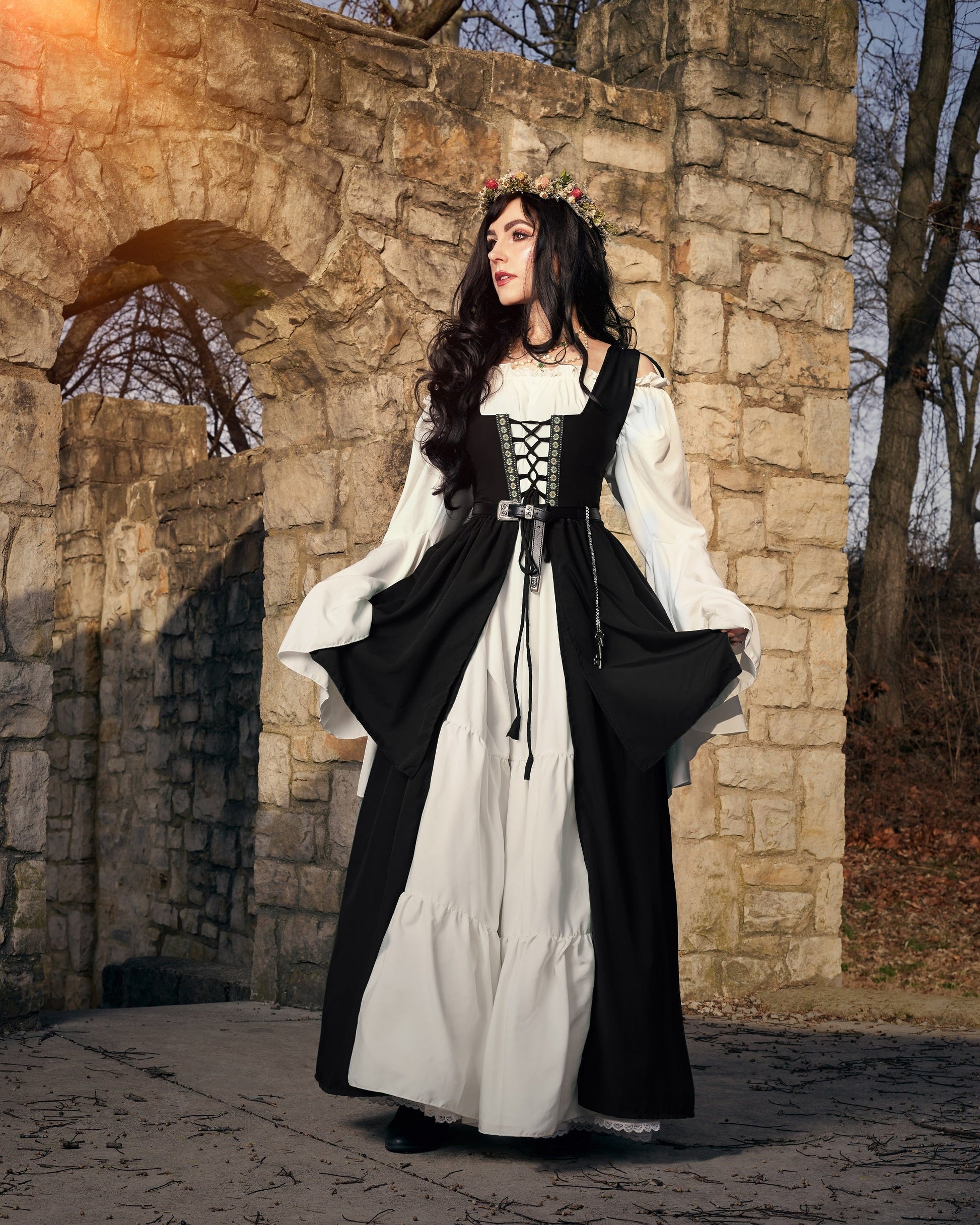 Mythic Layered Medieval Renaissance Faire Costume Set