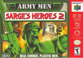 Army Men: Sarge's Heroes 2 (Nintendo 64) - Game Manual Only