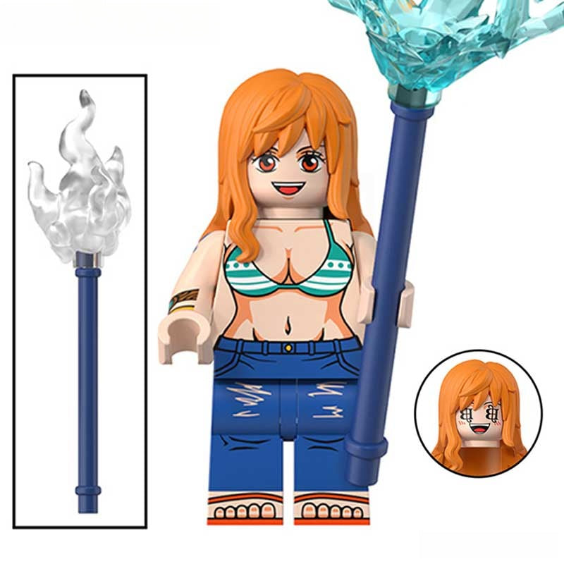 Nami from ONE PIECE Anime Lego Minifigures custom toys 5