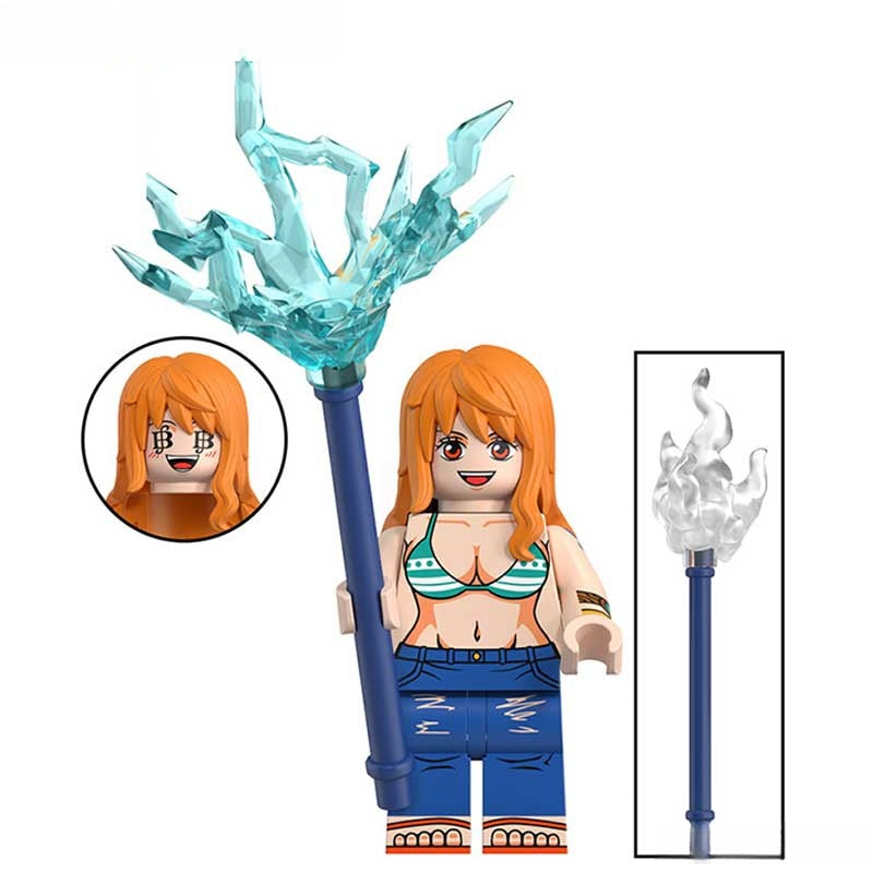 Nami from ONE PIECE Anime Lego Minifigures custom toys 5