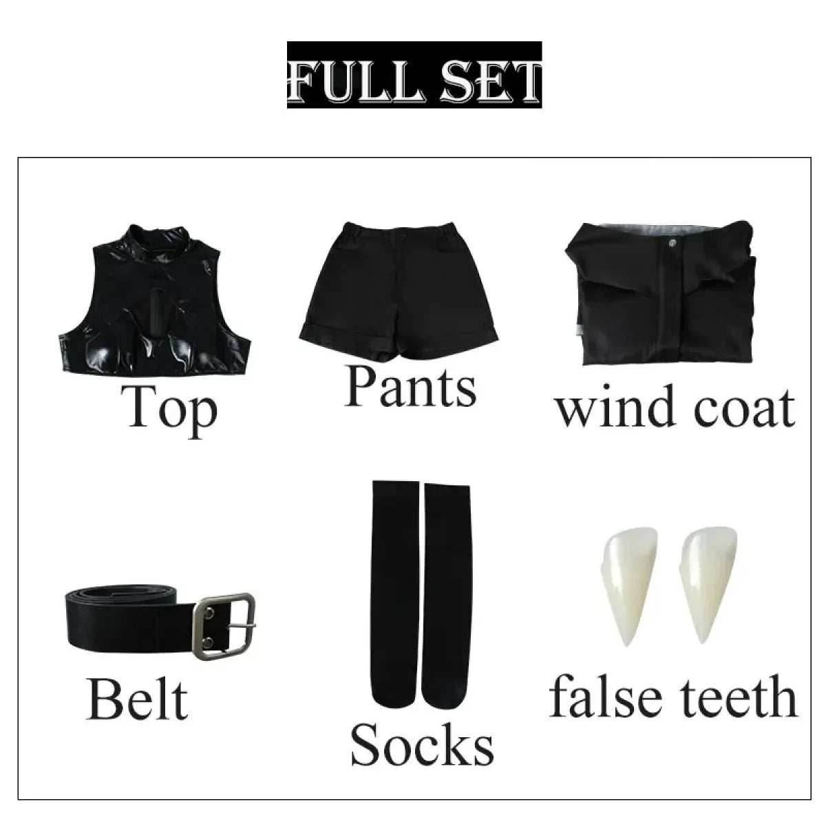 Nanakusa Nazuna Cosplay Costume - Yofukashi No Uta and Call of The Night - Set 2 / S / Call of The Night