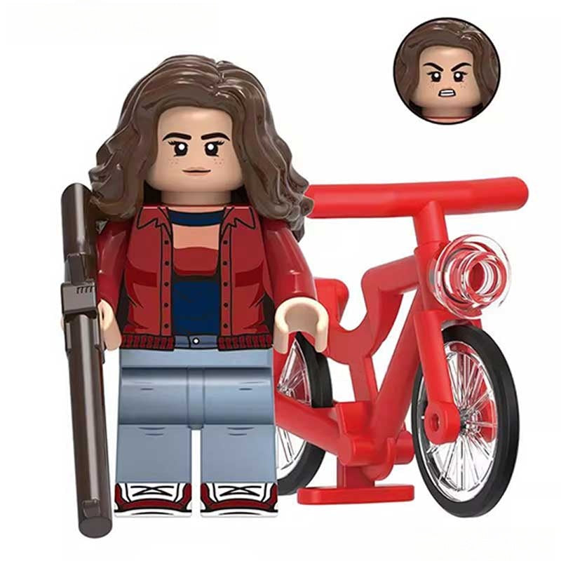 nancy Wheeler Stranger Things Lego Minifigures Custom Toys