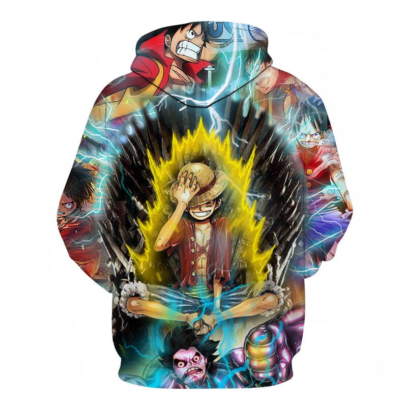 Naruto Gaara 3D Print Jacket Men/Women Hiphop Hoodies Long sleeves Casual Sweatshirt with Hat Boys Coat ropa hombre