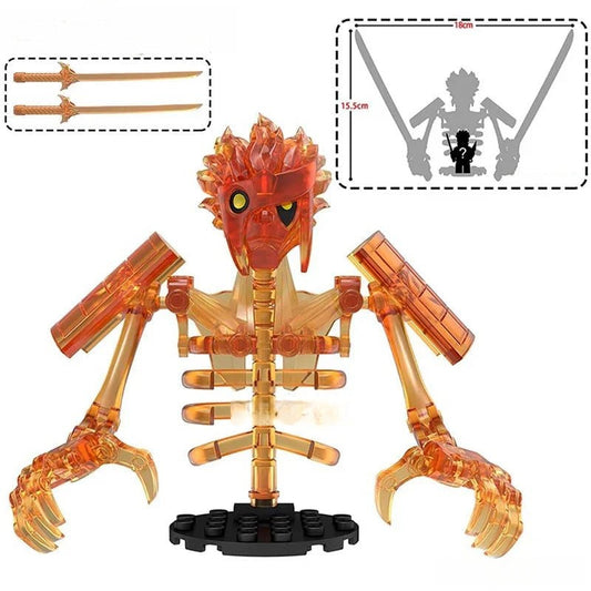 Naruto large Susanoo Itachi Big Lego Anime Minifigures Custom Toys 6