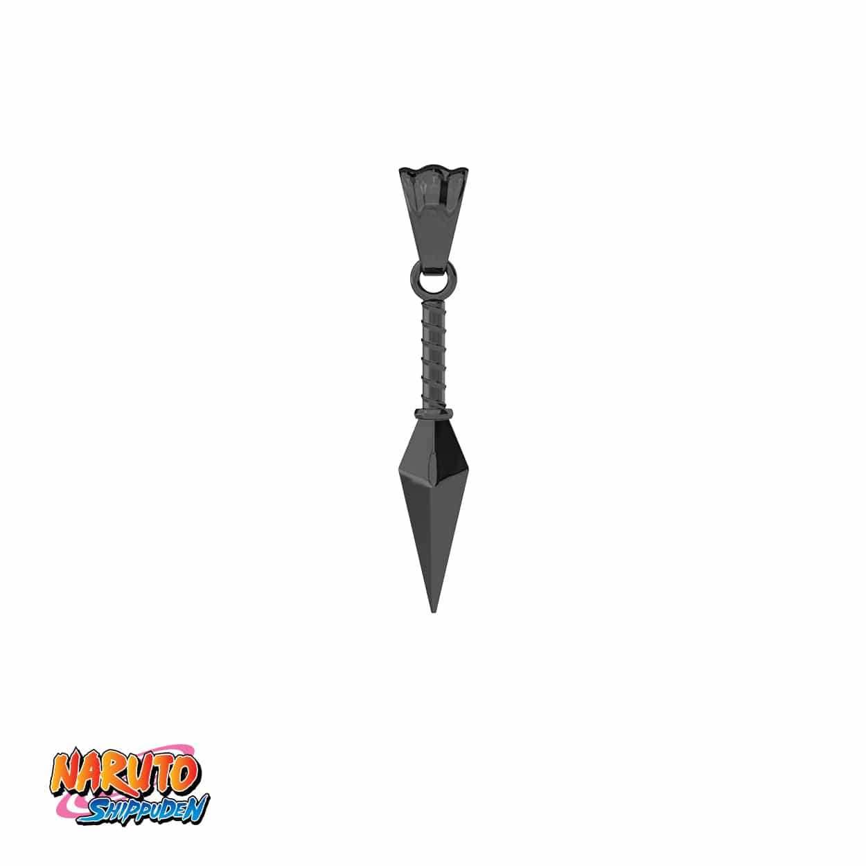 Naruto™ Kunai Necklace - Black