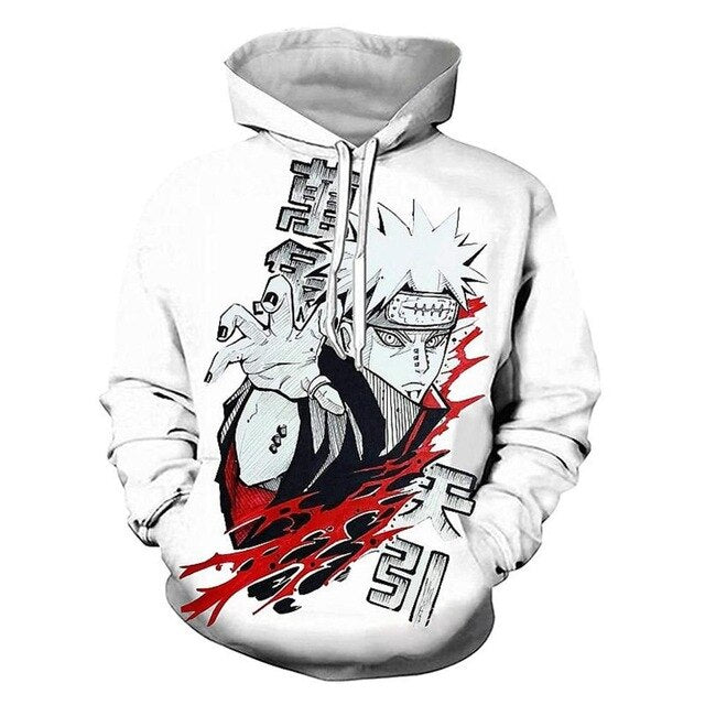 Naruto Series 3D Print Hoodies Men pullovers Anime Sasuke Uchiha Women Hoody Casual Sweatshirt Streetwear Harajuku Coat Tops