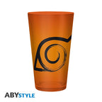 NARUTO SHIPPUDEN Gift Set XXL glass + Pin + Notebook Konoha