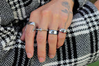 Naruto™ Jiraiya Headband Ring - 7 / Chrome
