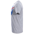 NASA Logo Men's Officially Licensed Short Sleeve Gray T-Shirt