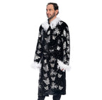 Nature Boy Flair Wrestler Deluxe Robe Halloween Costume Black