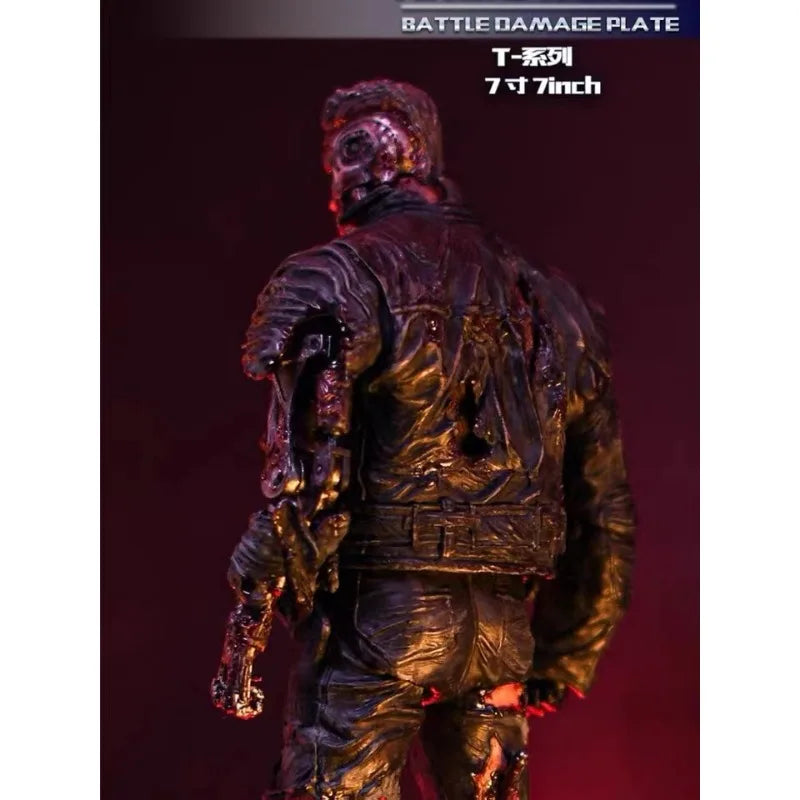 NECA 7 Inch Terminator series T-800 War damaged version PVC joint Movable Action Figure Collectible Model Toy Figures gifts